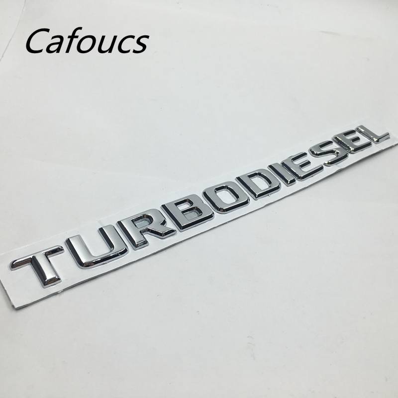 For Mercedes Benz W463 W140 W124 Turbodiesel lettering emblem mark rear trunk turbo diesel logo stickers, Silver
For Mercedes Benz W463 W140 W124 Turbodiesel lettering emblem mark rear trunk turbo diesel logo stickers, Silver