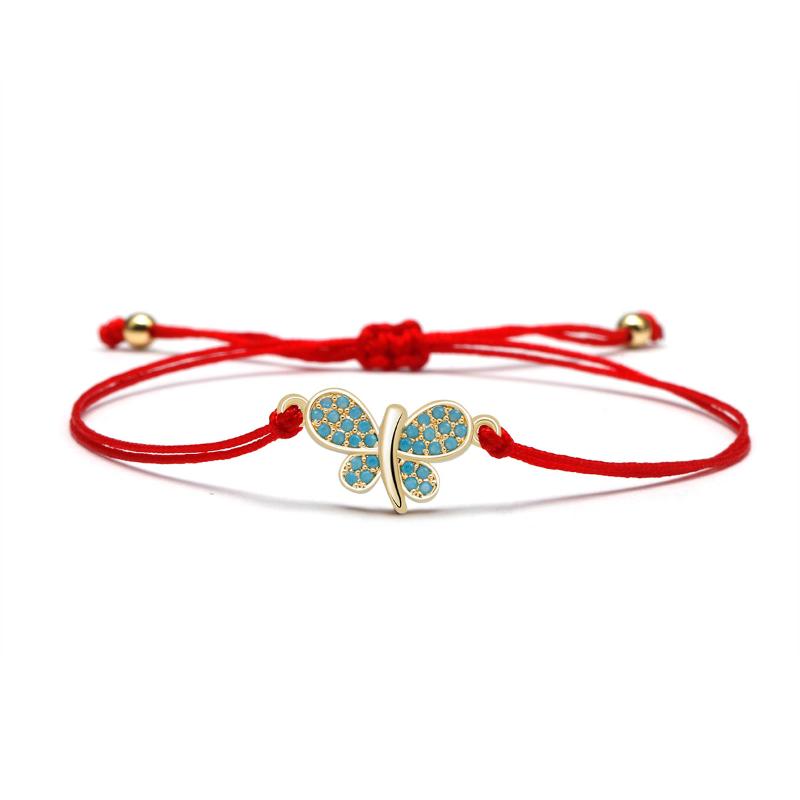 Charm Bracelets Multicolor Romantic Pave CZ Colorful Butterfly Braided Rope Chain Bracelet Women Couple Bangle Adjustable Jewelry Present, Golden;silver
Charm Bracelets Multicolor Romantic Pave CZ Colorful Butterfly Braided Rope Chain Bracelet Women Couple Bangle Adjustable Jewelry Present, Golden;silver