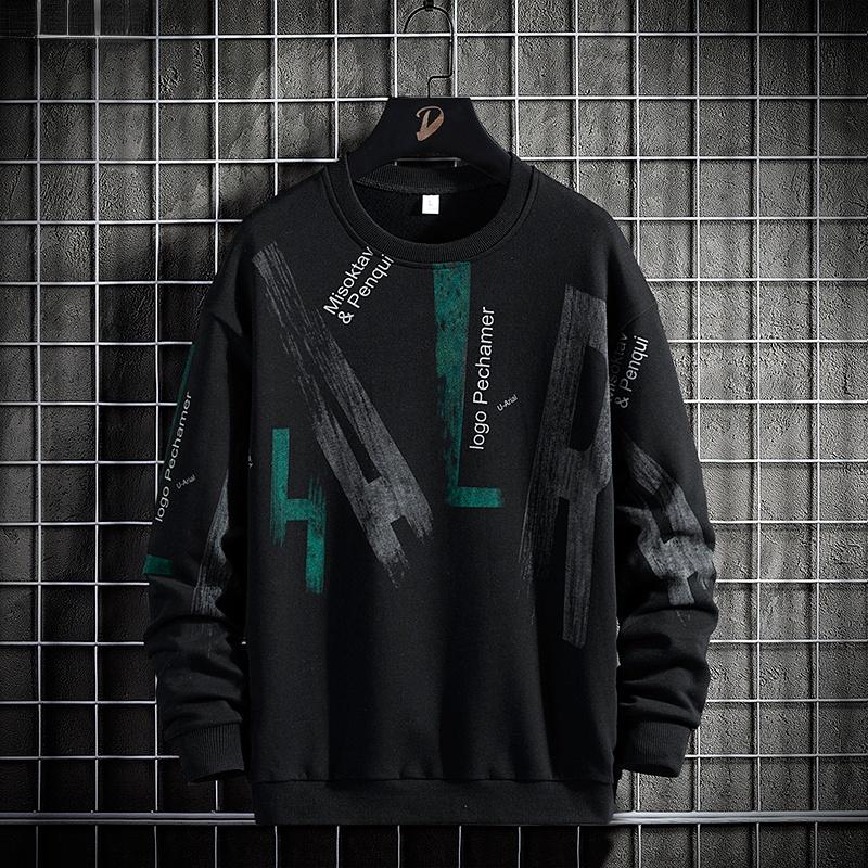 Men's Hoodies & Sweatshirts 2021Autumn Splicing Polyester Round Neck Bottoming Shirt Korean Style Top Casual Long-Sleeved For Men, Black
Men's Hoodies & Sweatshirts 2021Autumn Splicing Polyester Round Neck Bottoming Shirt Korean Style Top Casual Long-Sleeved For Men, Black