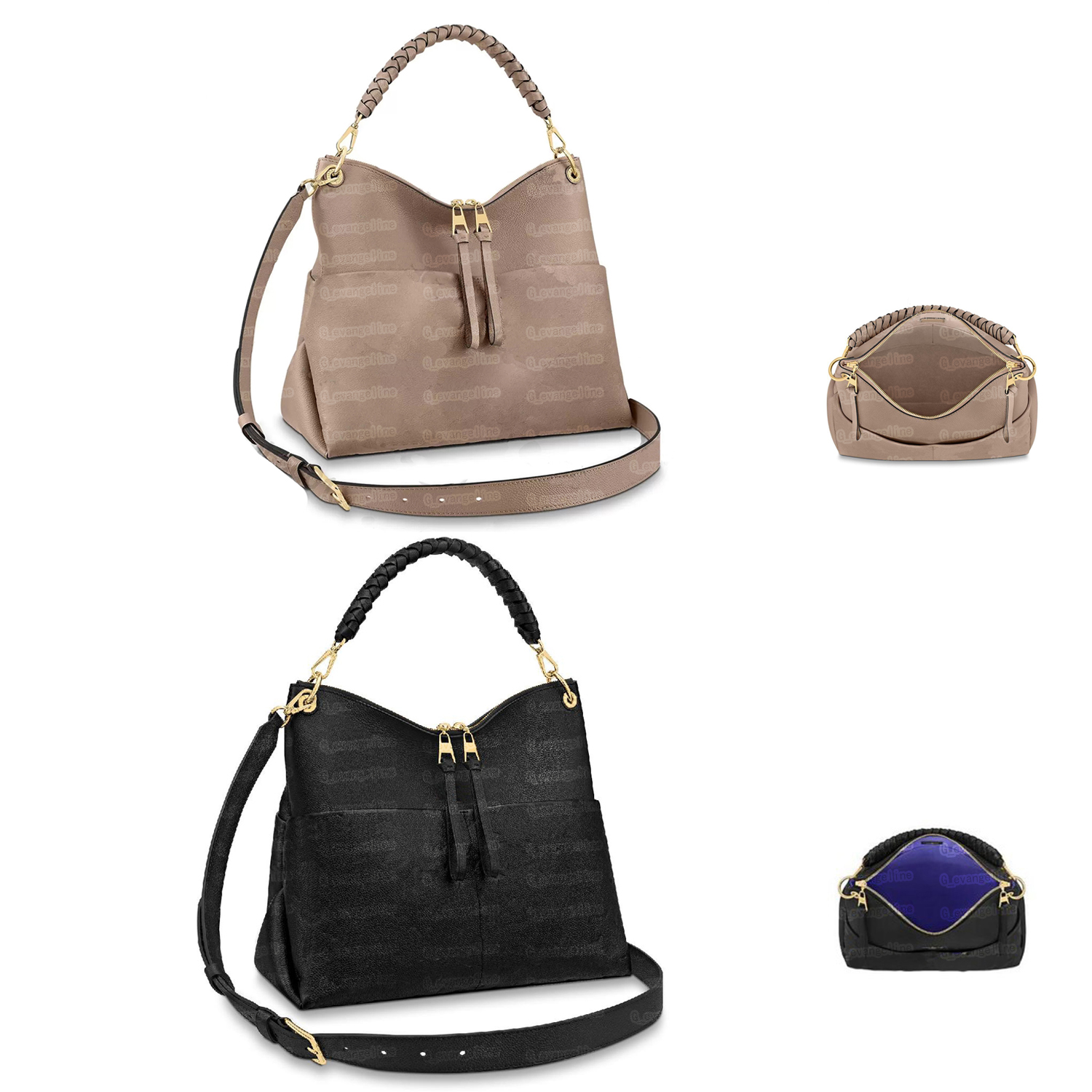 MAIDA BAG 2023 Functional Zipped Hobo Womens Big Shopping Embossed Handbags Purses Lady Handbag Crossbody M45522, White/brown flower
MAIDA BAG 2023 Functional Zipped Hobo Womens Big Shopping Embossed Handbags Purses Lady Handbag Crossbody M45522, White/brown flower