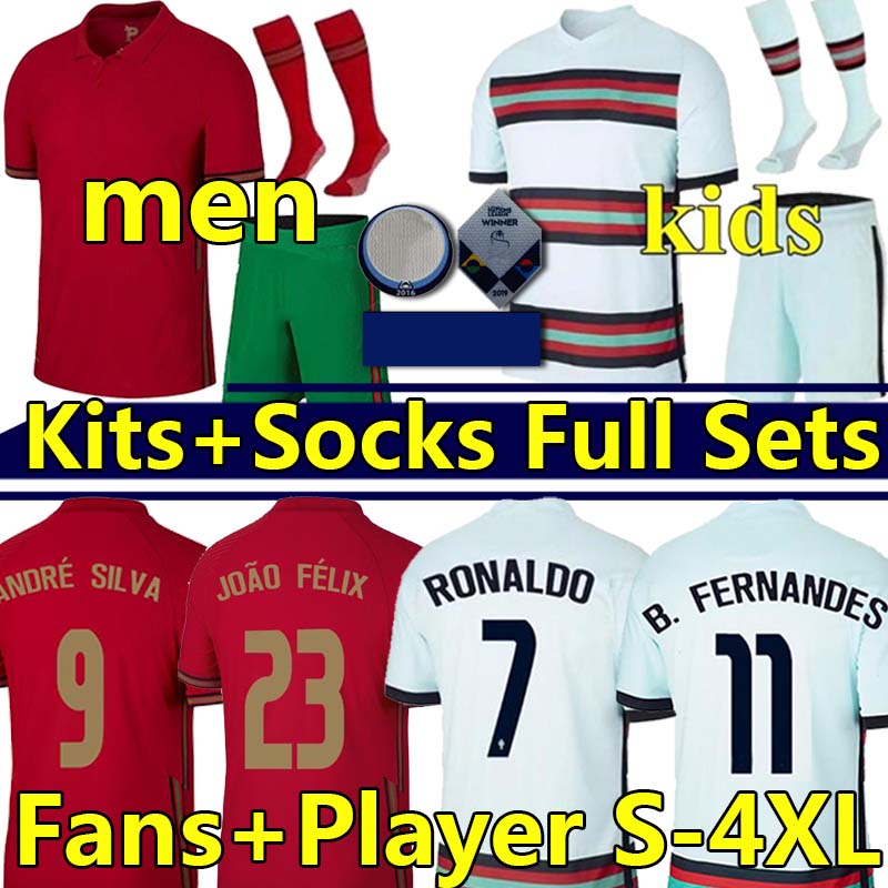 RONALDO Soccer Jerseys Portogallo EURO2020 national team B.FERNANDES JOAO FELIX DIOGO J. RAFA RUBEN Dias NEVES BERNARDO football jersey 2021 Men Kids Kit+Sock Uniform, 20 21 away pants
RONALDO Soccer Jerseys Portogallo EURO2020 national team B.FERNANDES JOAO FELIX DIOGO J. RAFA RUBEN Dias NEVES BERNARDO football jersey 2021 Men Kids Kit+Sock Uniform, 20 21 away pants