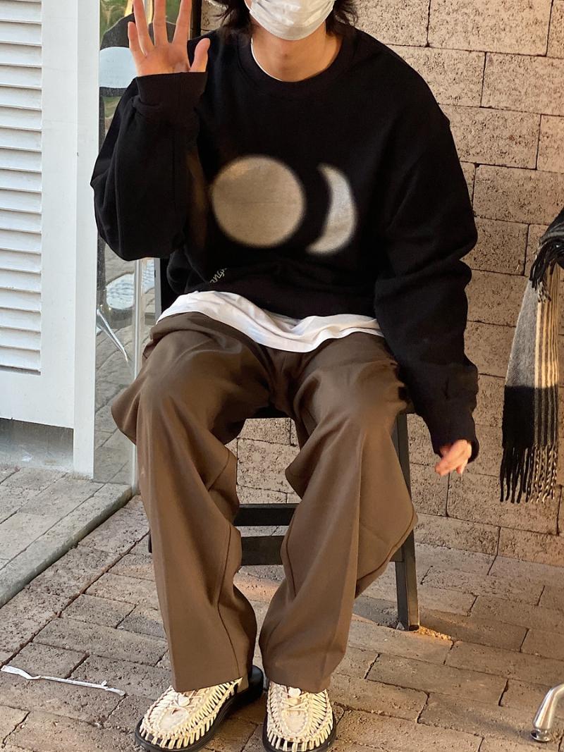 Men' Hoodies & Sweatshirts 2021 Autumn And Winter Japanese Original Design Sun Moon Round Neck Sweater Fashion Casual Couple Top, Black
Men' Hoodies & Sweatshirts 2021 Autumn And Winter Japanese Original Design Sun Moon Round Neck Sweater Fashion Casual Couple Top, Black