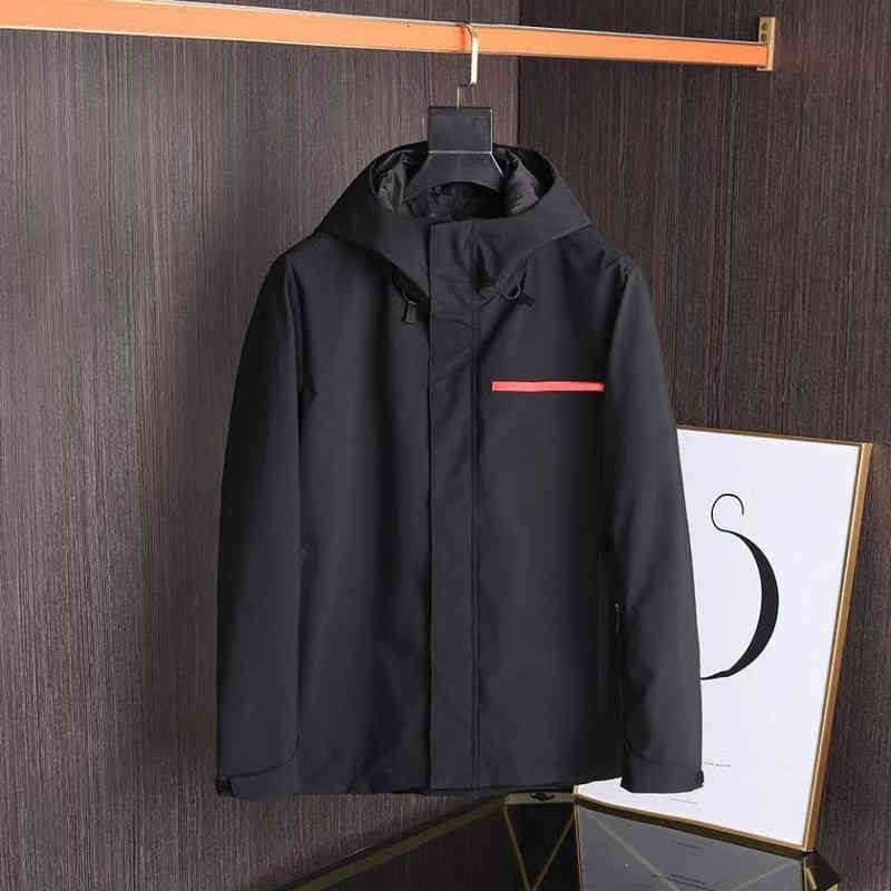 Men's Jackets designer clothing men's coat leisure down jacket outdoor cold proof stormsuit V-Neck long sleeve hooded cardigan round neck B6BC, Black
Men's Jackets designer clothing men's coat leisure down jacket outdoor cold proof stormsuit V-Neck long sleeve hooded cardigan round neck B6BC, Black