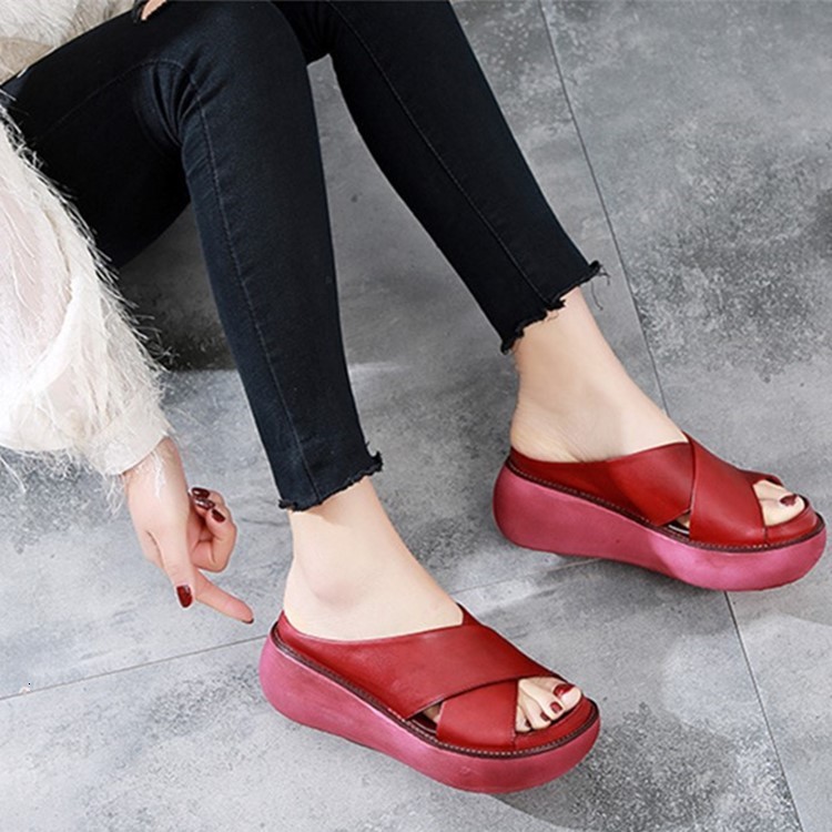 You'll See Soft Leather Sandals Wedges Beach Platform Women's Zapatos Mujer Shoes Cxxc, Yellow
You'll See Soft Leather Sandals Wedges Beach Platform Women's Zapatos Mujer Shoes Cxxc, Yellow