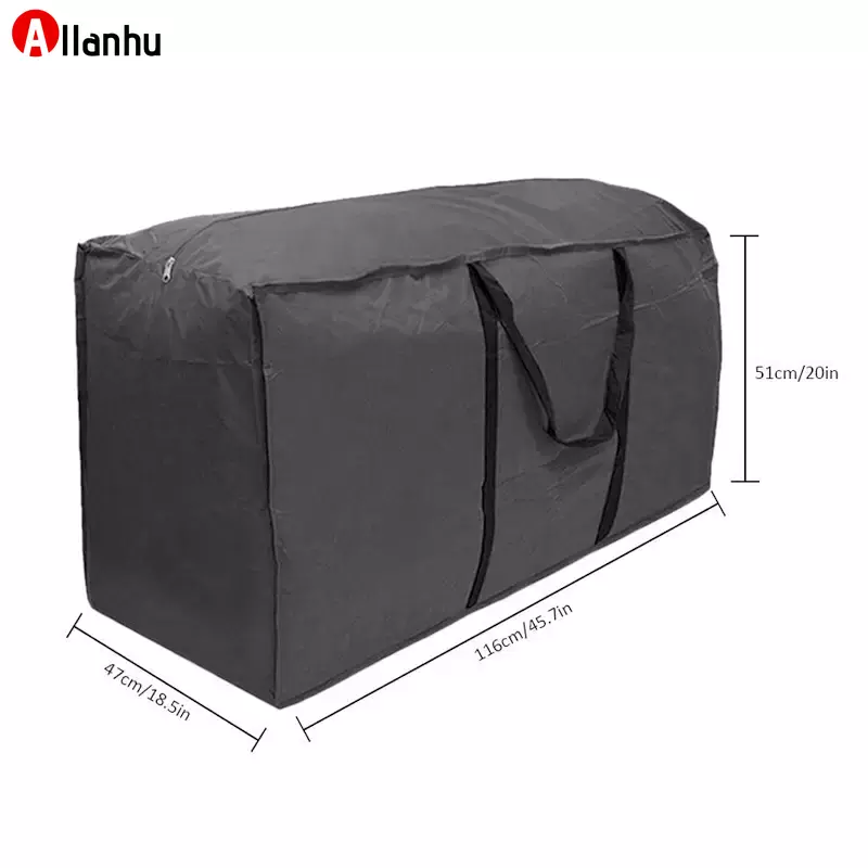 Multi-function Garden Furniture Storage Bag Cushions Upholstered Seat Protective Cover Large Capacity Storage Bags Big Black Bag wjy954
Multi-function Garden Furniture Storage Bag Cushions Upholstered Seat Protective Cover Large Capacity Storage Bags Big Black Bag wjy954