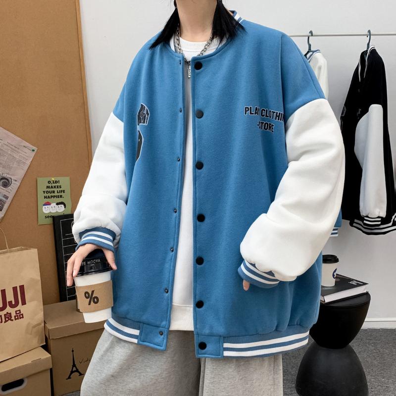 Men's Jackets Neploha Fashion Spliced Jacket Printed Coats Baseball Vintage Male Harajuku Oversize Couple Women Clothes, Black
Men's Jackets Neploha Fashion Spliced Jacket Printed Coats Baseball Vintage Male Harajuku Oversize Couple Women Clothes, Black
