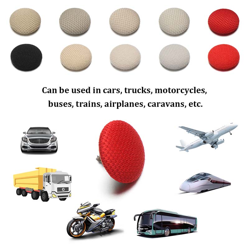 10pcs/Set Car Roof Buckles Repair Kit Tools Headliner Ceiling Cloth Fixing Screw Cap Repairs Automotive Care Fabric Buckle Rivets Retainer Interior Ac