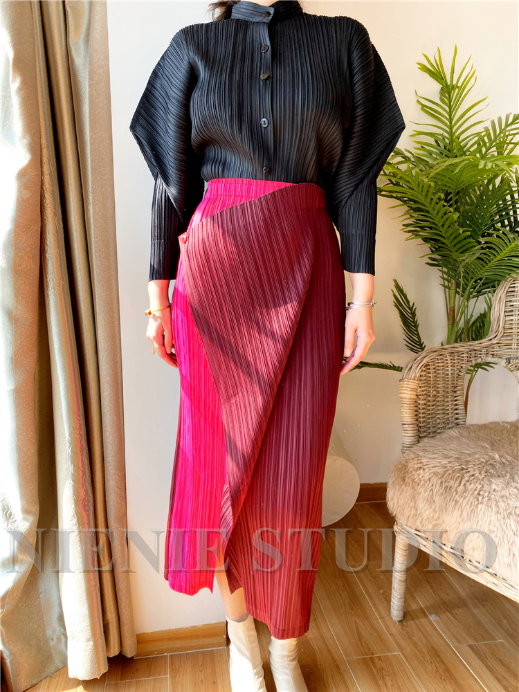 2021 New Pleated High Waist One Button Stitching Long Asymmetrical Two-piece Straight Korea Skirt 4984 Omg4, Black
2021 New Pleated High Waist One Button Stitching Long Asymmetrical Two-piece Straight Korea Skirt 4984 Omg4, Black