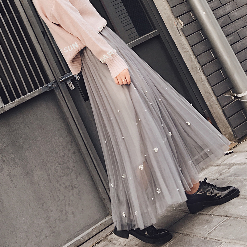 Sherhure 2021 Will See Women's Skirts High Waist Preal Beading Tulle Plied Faltered Skirt Gc8k, White
Sherhure 2021 Will See Women's Skirts High Waist Preal Beading Tulle Plied Faltered Skirt Gc8k, White