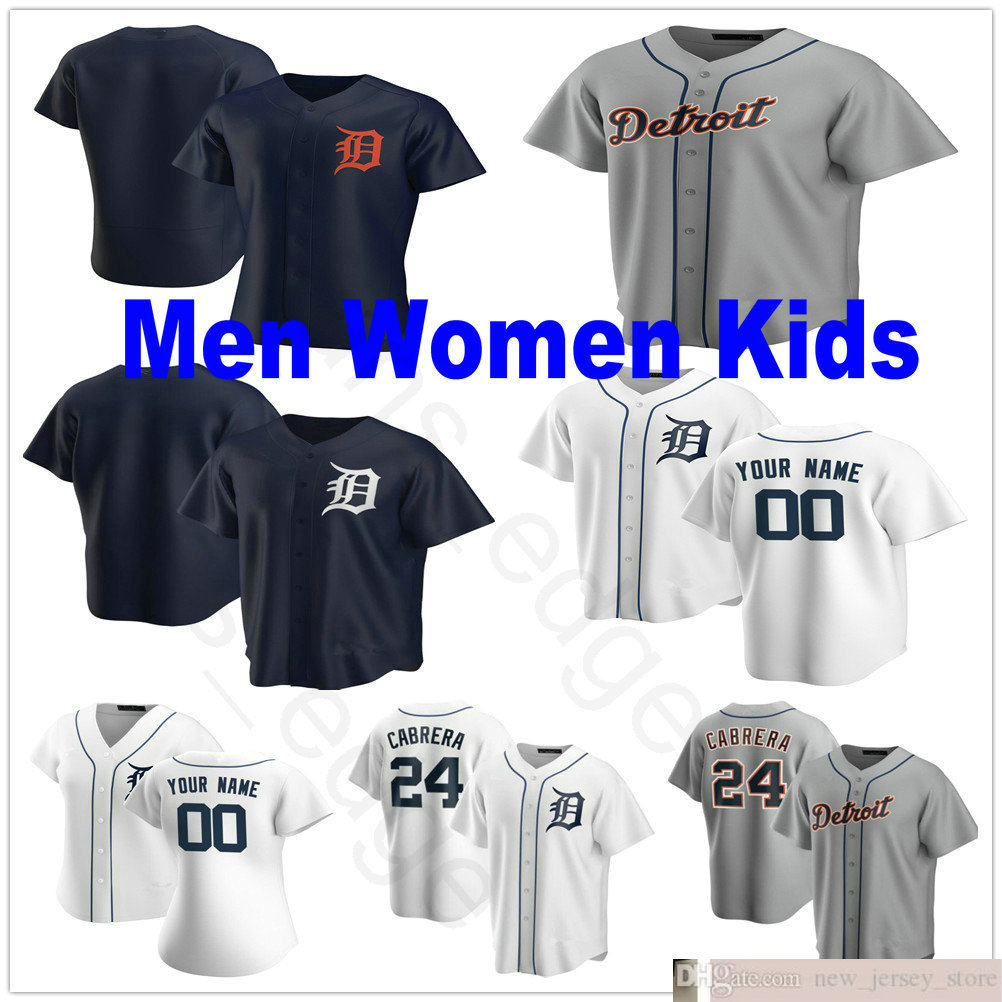 Custom 2020 Men Women Youth Baseball 24 Miguel Cabrera 32 Fulmer 41 Victor Martinez 34 James McCann Daniel Norris Stitched Kids Jerseys, Blue;black
Custom 2020 Men Women Youth Baseball 24 Miguel Cabrera 32 Fulmer 41 Victor Martinez 34 James McCann Daniel Norris Stitched Kids Jerseys, Blue;black