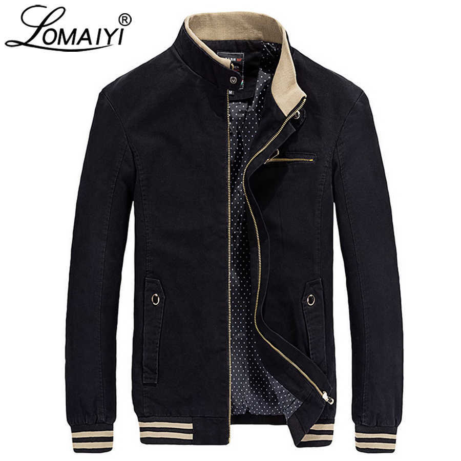 LOMAIYI Men's Pure Cotton Business Casual Jacket Men Spring Autumn Slim Fit Coat Male Bomber Jackets With Zipper Pocket BM046 X0621, Dark blue
LOMAIYI Men's Pure Cotton Business Casual Jacket Men Spring Autumn Slim Fit Coat Male Bomber Jackets With Zipper Pocket BM046 X0621, Dark blue