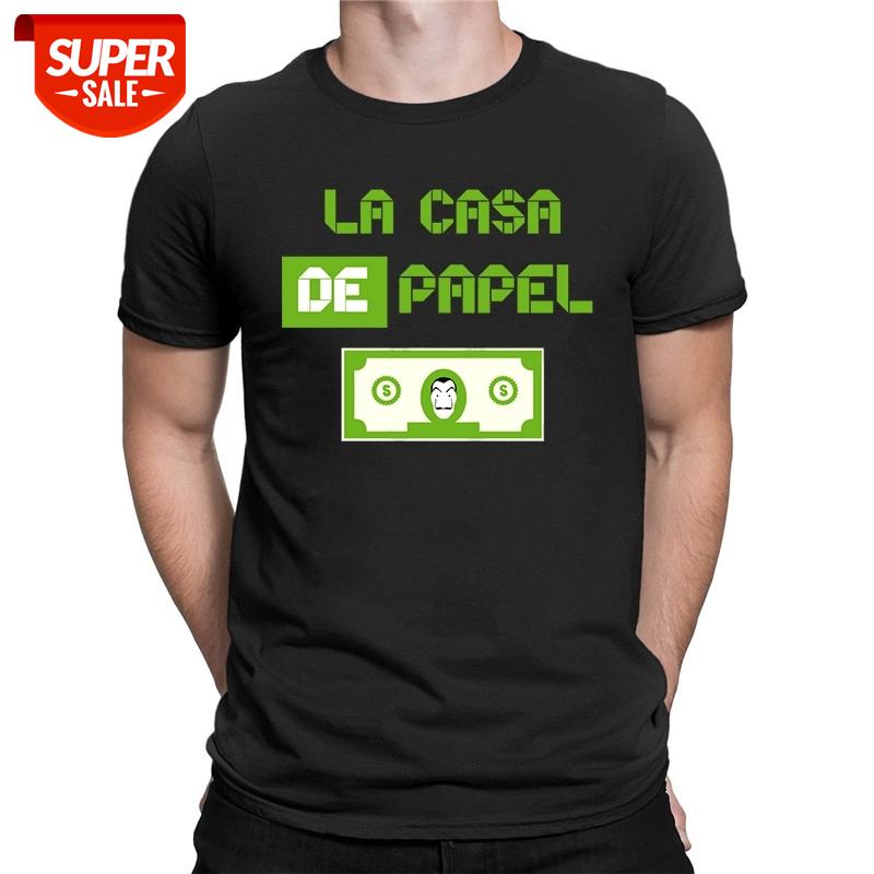 2020 Summer New Arrivals Movie Money Heist The House of Paper La Casa De Papel Printed T Shirt Men Funny Tees Cotton Casual Tops #ai6v, White;black
2020 Summer New Arrivals Movie Money Heist The House of Paper La Casa De Papel Printed T Shirt Men Funny Tees Cotton Casual Tops #ai6v, White;black