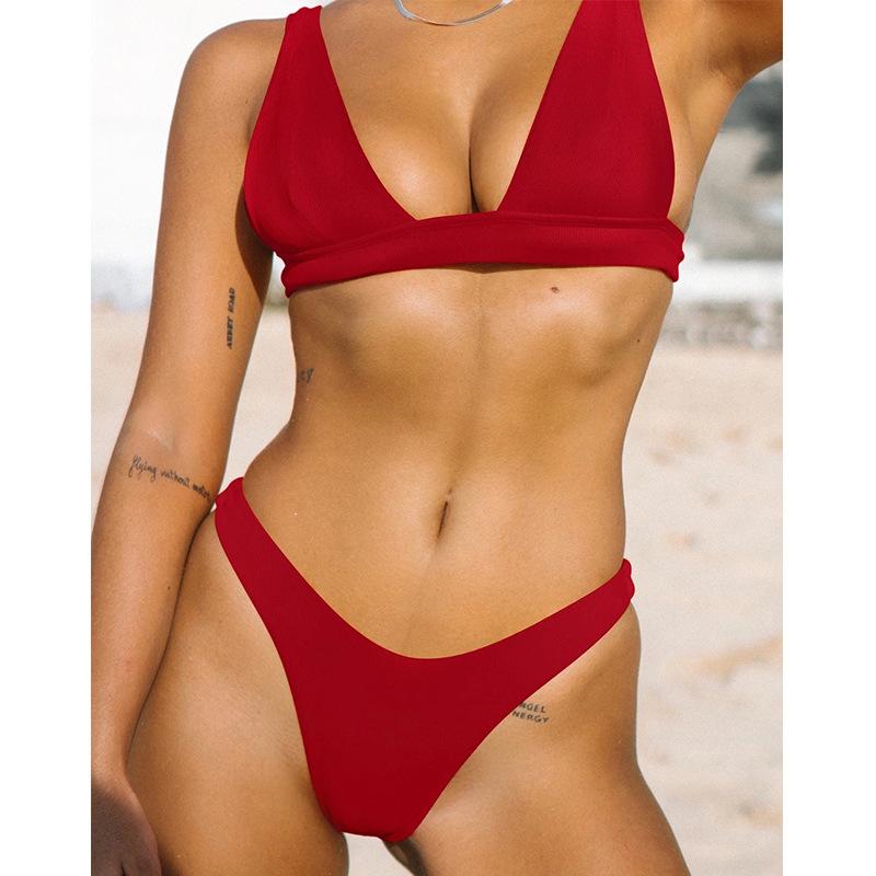 Sexy Bikin Swimwear Swimsuit Bikini Swimwear Women Push Up Swimsuit Low Waist Micro Bikini Set Sexy Striped Swimswear
