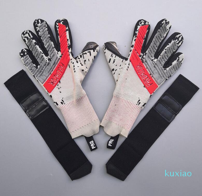 2021 Professional Soccer Goalkeeper Glvoes Latex without Finger Protection Children Adults Football Goalie Gloves
