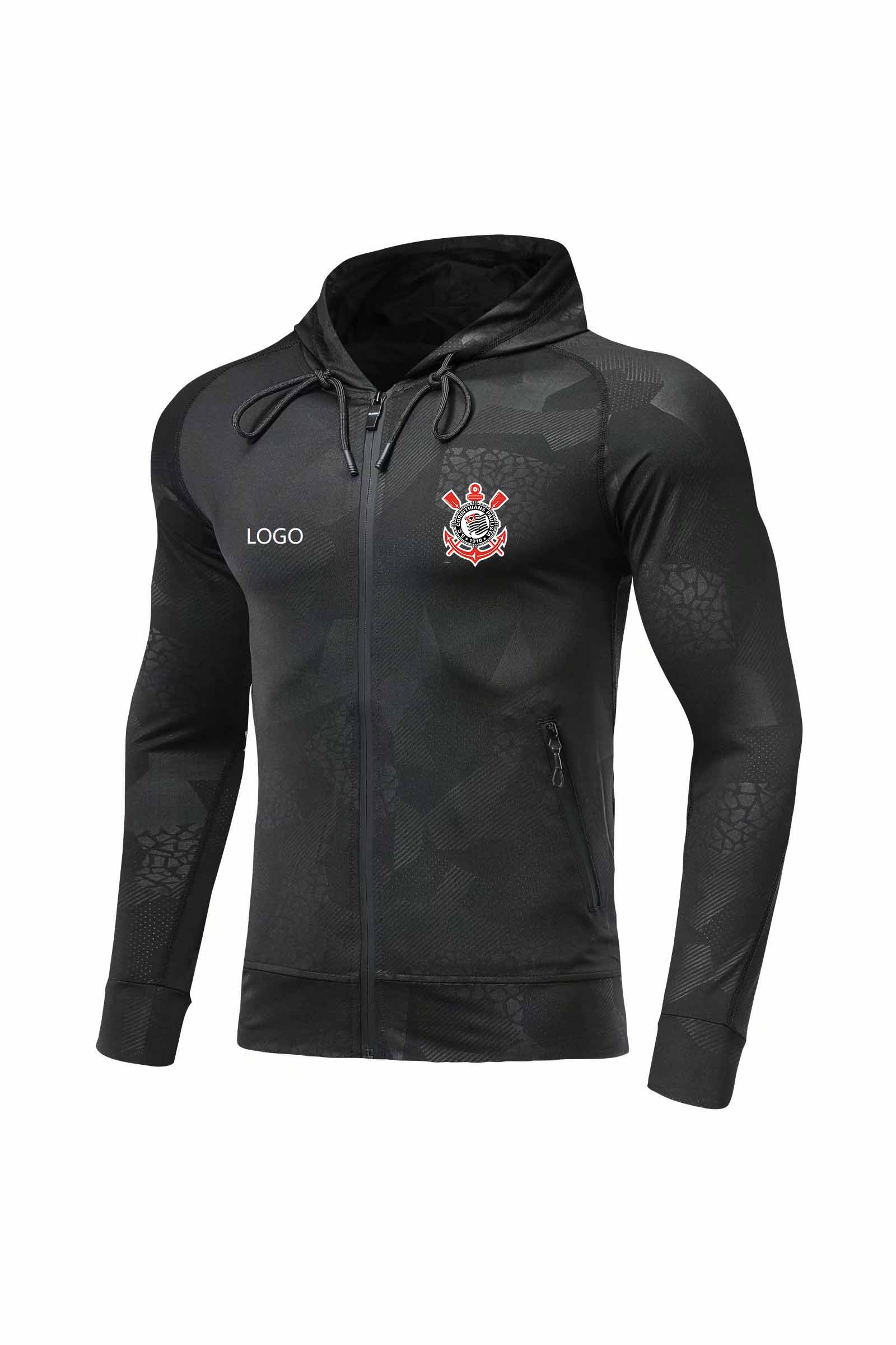 Sport Club Corinthians Paulista Running Soccer Jacket Design Adult Casual Tracksuit Messi Jersey Full Zip Pelé Clothes, No 1
Sport Club Corinthians Paulista Running Soccer Jacket Design Adult Casual Tracksuit Messi Jersey Full Zip Pelé Clothes, No 1
