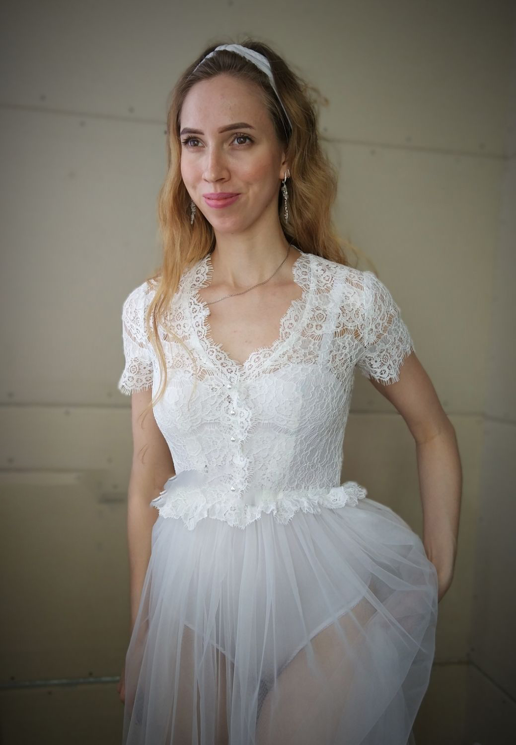 Ivory Lace Sleepwear Robes Maternity Bridal Women Appliques Long Sleeve Pregnant Photoshoot Dress See Through Evening Party Gowns