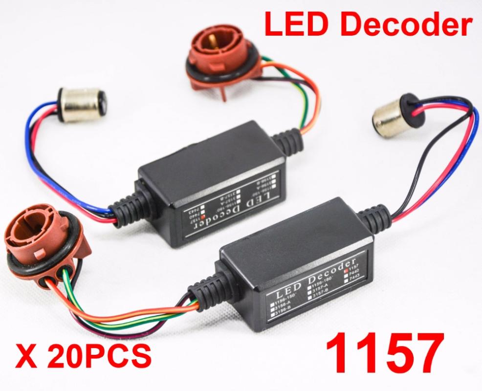Car Headlights 20x 1157 3157-A 3157-B 7443 LED Bulbs Error Free Canbus Canceler Adapter Decoder Fog Turn Brake Anti-Hyper Flash Blink 2 Cont
Car Headlights 20x 1157 3157-A 3157-B 7443 LED Bulbs Error Free Canbus Canceler Adapter Decoder Fog Turn Brake Anti-Hyper Flash Blink 2 Cont