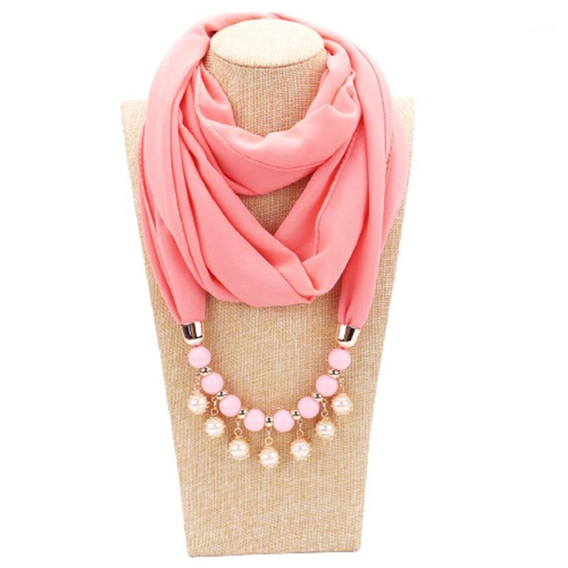 Scarves 2021 Fashion Winter Women Scarf Jewelry Faux Pearl Pendant Chiffon Necklace Solid Color Warm, Blue;gray
Scarves 2021 Fashion Winter Women Scarf Jewelry Faux Pearl Pendant Chiffon Necklace Solid Color Warm, Blue;gray