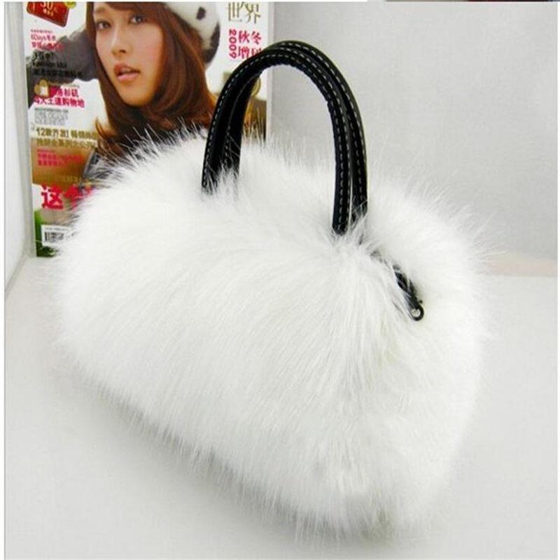 New Lady Girl Pretty Cute Faux Fur Handbag Shoulder Messenger Bag Tote Fashion Women Long Fur Grass Handbag Messenger Bag, White
New Lady Girl Pretty Cute Faux Fur Handbag Shoulder Messenger Bag Tote Fashion Women Long Fur Grass Handbag Messenger Bag, White