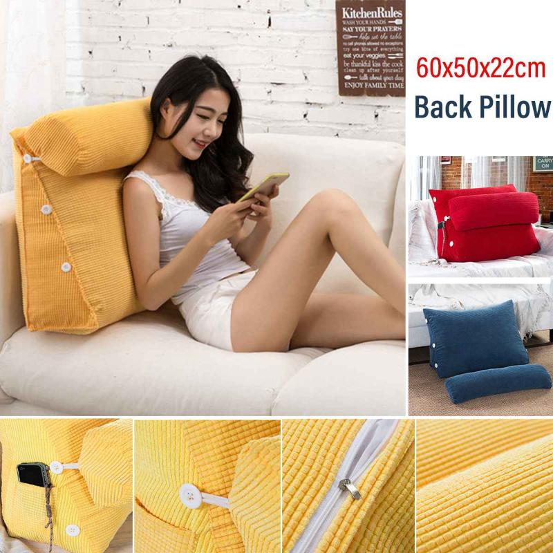 Sofa Cushion Back Pillow Bed Backrest Office Chair Pillow Support Waist Cushion Lounger TV Reading Lumbar Home Decor, Yellow
Sofa Cushion Back Pillow Bed Backrest Office Chair Pillow Support Waist Cushion Lounger TV Reading Lumbar Home Decor, Yellow