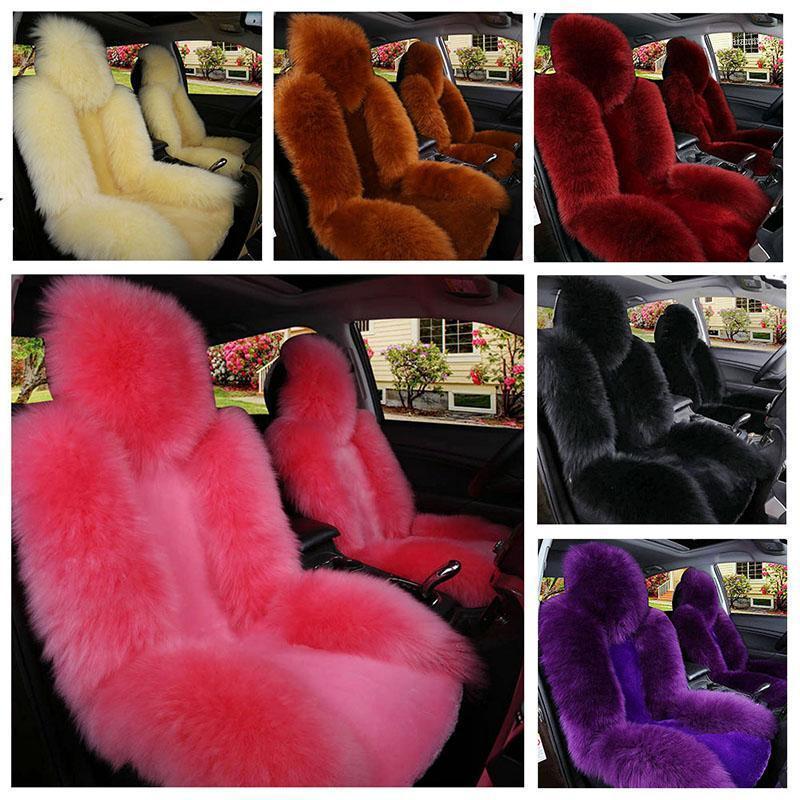 Car Seat Covers Cover Sheepskin Genuine Long Wool Front Universal Cushion Accessories For 99% Models Sedan SUV1
Car Seat Covers Cover Sheepskin Genuine Long Wool Front Universal Cushion Accessories For 99% Models Sedan SUV1