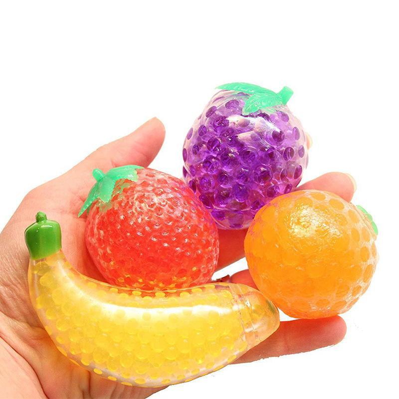 2021 Hot! Fruit Jelly Water Squishy Cool Stuff Funny Things toys Fidget Anti Stress Reliever Fun for Adult Kids Novelty Gifts