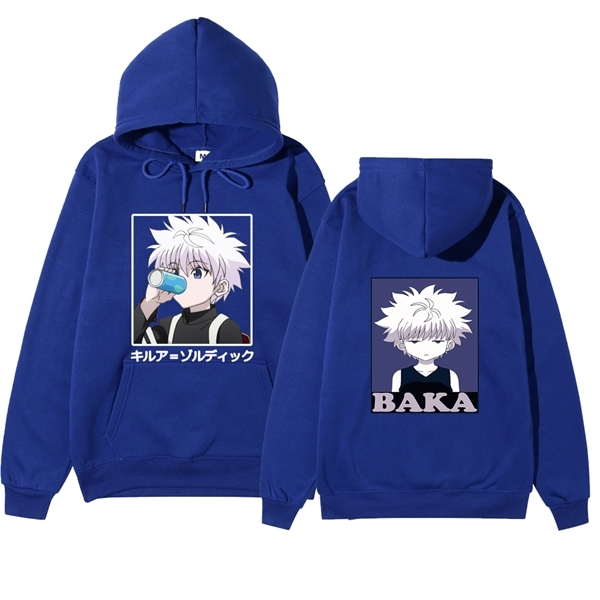 2020 Janpanese Anime Hunter X Hunter Killua Hoodie Men Women Unisex Hoodies Sweatshirts Hoodie Y0809