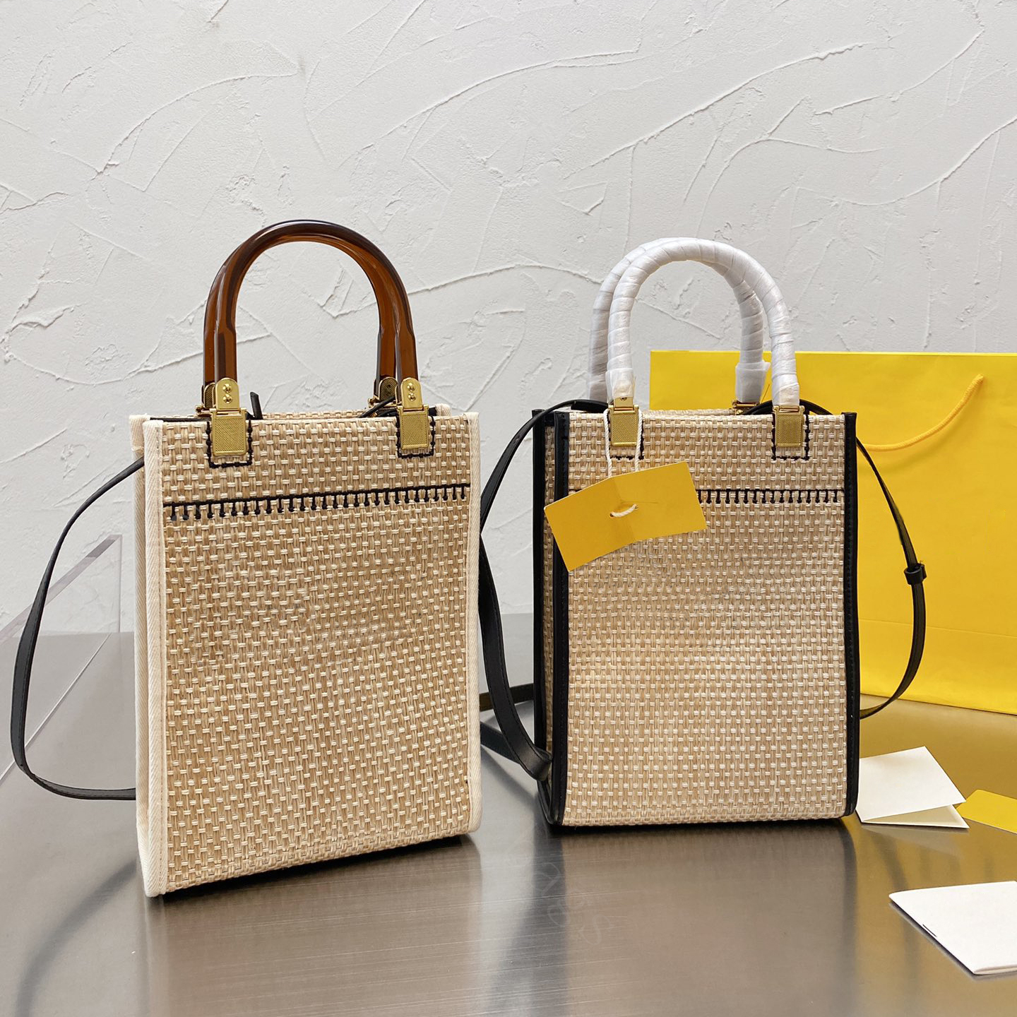 Straw bag summer cool women fashion luxury designer shoulder two handle square Interior Zipper Pocket handbags crossbody Beach great shopping coin purse wallets, Color q
Straw bag summer cool women fashion luxury designer shoulder two handle square Interior Zipper Pocket handbags crossbody Beach great shopping coin purse wallets, Color q
