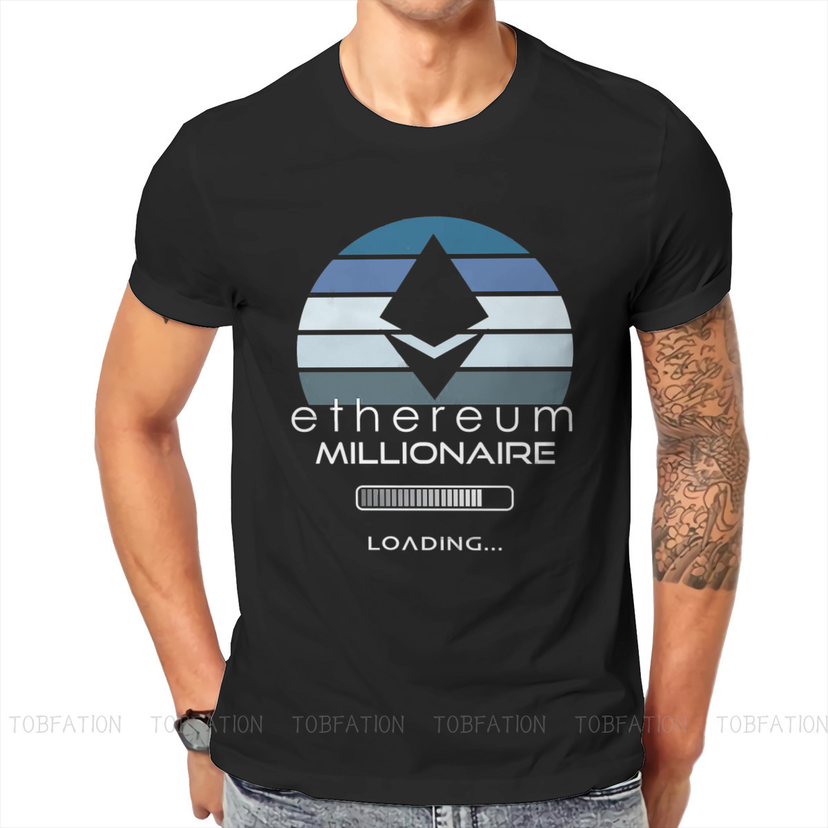 Cryptocurrency Crypto Miner Ethereum Millionaire Loading Tshirt Graphic Classic Summer Men's Clothing Cotton Harajuku T Shirt k813, Black
Cryptocurrency Crypto Miner Ethereum Millionaire Loading Tshirt Graphic Classic Summer Men's Clothing Cotton Harajuku T Shirt k813, Black