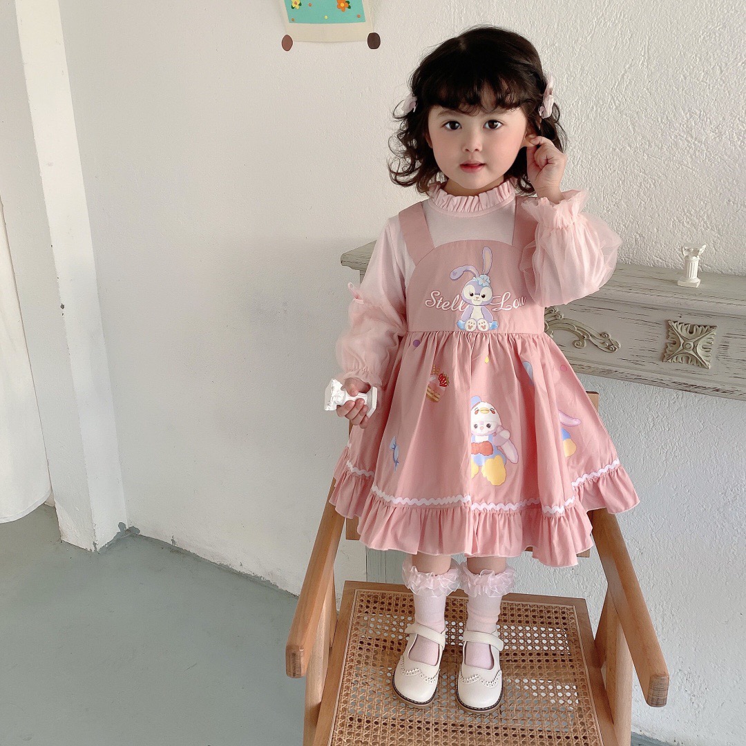 Pink Girls Dress 2021 Summer Baby Girl Cute Cartoon Dress Sweet Children Kids Girls long sleeve Dresses
Pink Girls Dress 2021 Summer Baby Girl Cute Cartoon Dress Sweet Children Kids Girls long sleeve Dresses