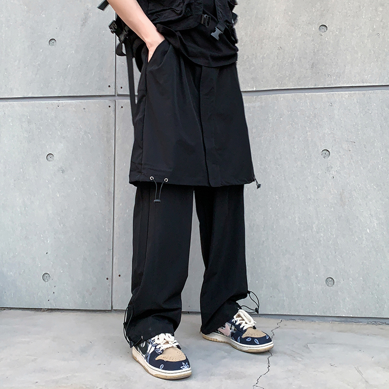 2021 New Ribbons Streetwear Cargo 2021-autumn Hip Hop Joggers Fashionable Black Overalls Baggy Male Pants Hr2q
2021 New Ribbons Streetwear Cargo 2021-autumn Hip Hop Joggers Fashionable Black Overalls Baggy Male Pants Hr2q