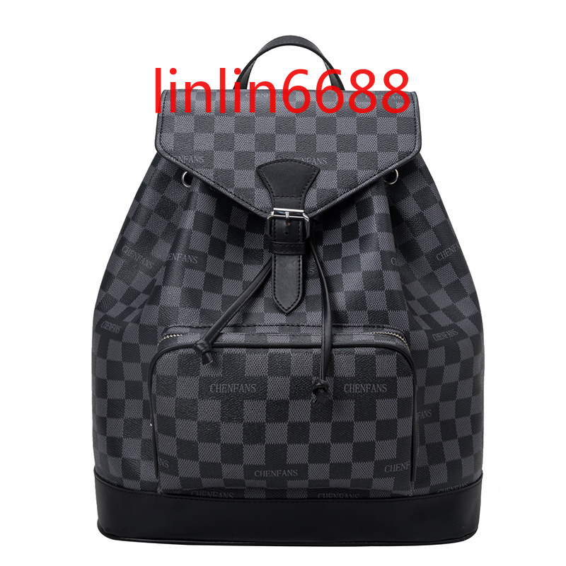 Top quality Poker pattern backpack #135 European and American fashion new high-capacity women's large schoolbag chessboard lattice drawstring outdoor Backpack bag, Black poker pattern
Top quality Poker pattern backpack #135 European and American fashion new high-capacity women's large schoolbag chessboard lattice drawstring outdoor Backpack bag, Black poker pattern