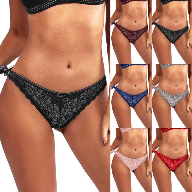 Women' Panties Sexy Lace For Women Crochet Lace-up Panty Hollow Out Underwear Comfortable Briefs, Black
Women' Panties Sexy Lace For Women Crochet Lace-up Panty Hollow Out Underwear Comfortable Briefs, Black