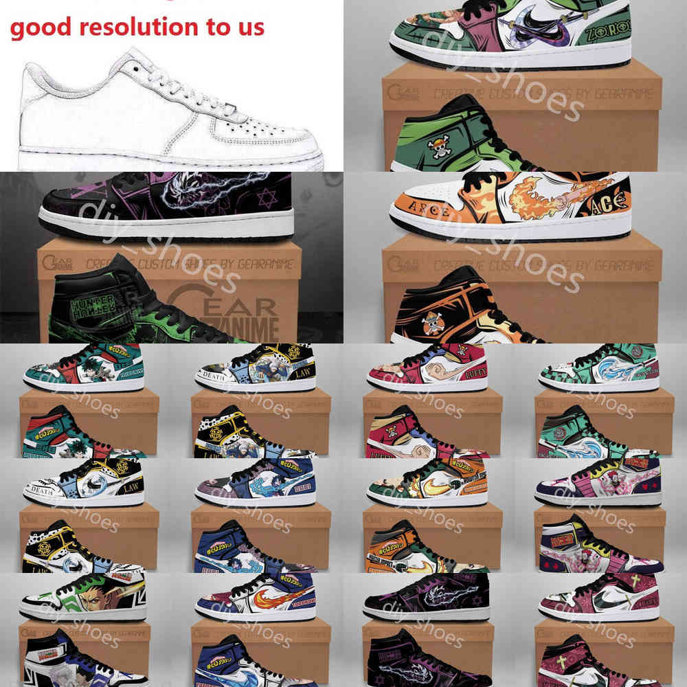 Custom Made Shoes Anime DIY Jumpman 1 1s Sports Sneakers For Men Women Running Basketball Shoe Customize Customized Trainers Hip HopEPXH
Custom Made Shoes Anime DIY Jumpman 1 1s Sports Sneakers For Men Women Running Basketball Shoe Customize Customized Trainers Hip HopEPXH