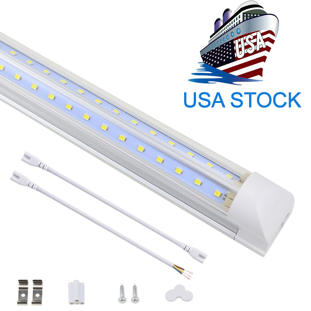 LED Tube Light, Shop Lights, 8FT 150W 15000lm, 6500K Cool White V-Shape Clear Cover, Hight Output, for Garage, Warehouse
LED Tube Light, Shop Lights, 8FT 150W 15000lm, 6500K Cool White V-Shape Clear Cover, Hight Output, for Garage, Warehouse