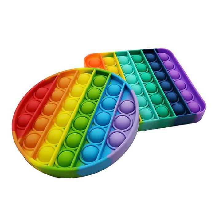 New Fidget Toy Sensory Push Bubble Fidget Sensory Toy Autism Special Needs Anxiety Stress Reliever for Students Office Workers