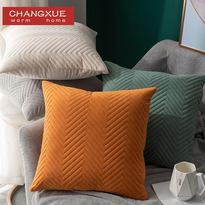 Pillow Case Quilted Velvet Pillowcase Solid Color Throw Home Decor Cojines Simple Sofa Decorative Cushion Cover 45cm
Pillow Case Quilted Velvet Pillowcase Solid Color Throw Home Decor Cojines Simple Sofa Decorative Cushion Cover 45cm