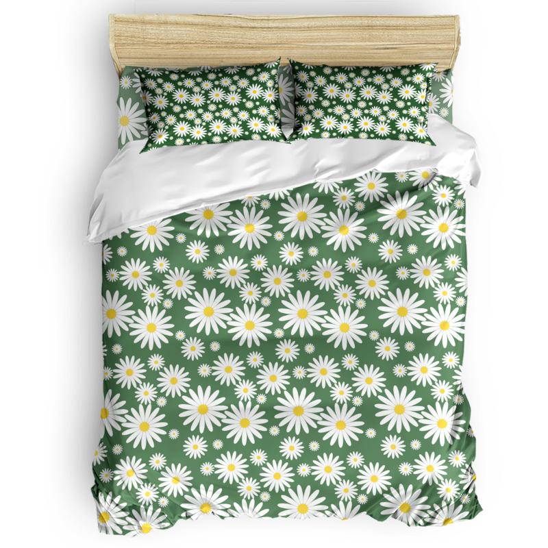 Bedding Sets Small Fresh Daisy Flowers Literature And Art Green Duvet Cover Set Bed Sheets Pillowcase For Bedroom
Bedding Sets Small Fresh Daisy Flowers Literature And Art Green Duvet Cover Set Bed Sheets Pillowcase For Bedroom