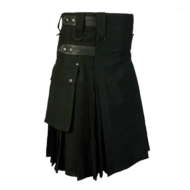 Mens Skirt Pants Vintage Kilt Scotland Gothic Fashion Kendo Pocket Skirts Scottish Clothing Wild, Black
Mens Skirt Pants Vintage Kilt Scotland Gothic Fashion Kendo Pocket Skirts Scottish Clothing Wild, Black