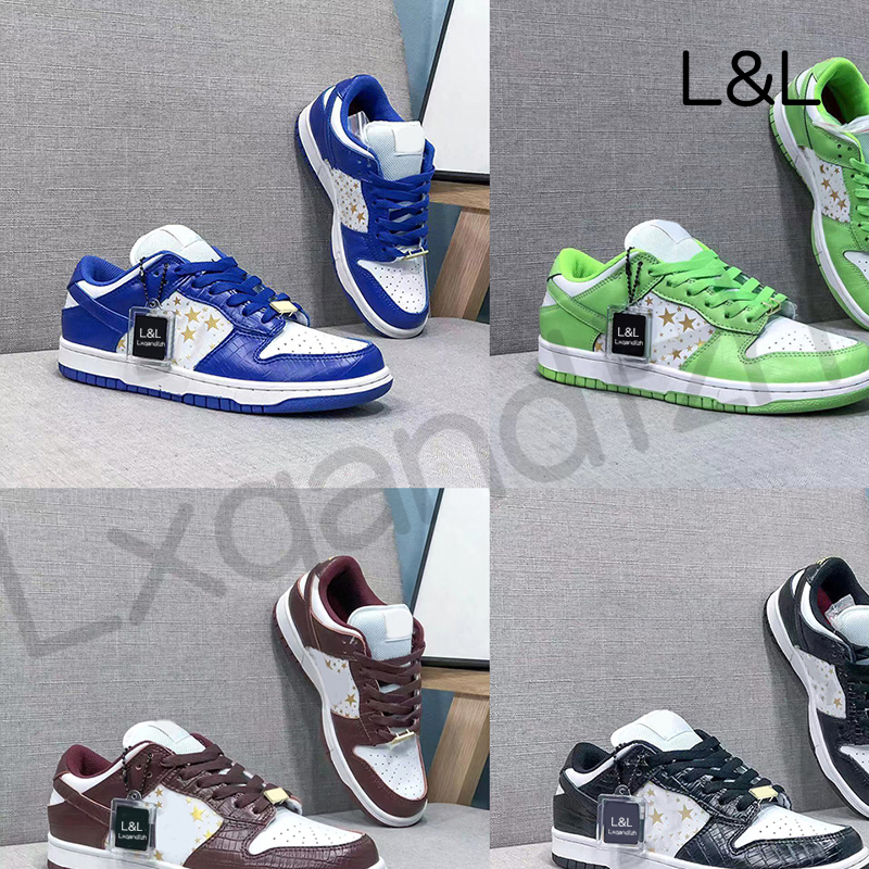 2021 L&L Joint SB Dunk Chunky Men's Sean Cliver Sneakers Women's Skateboard Casual Shoes Orange Bears Kentucky Outdoor Sneakers Size 36-46
2021 L&L Joint SB Dunk Chunky Men's Sean Cliver Sneakers Women's Skateboard Casual Shoes Orange Bears Kentucky Outdoor Sneakers Size 36-46