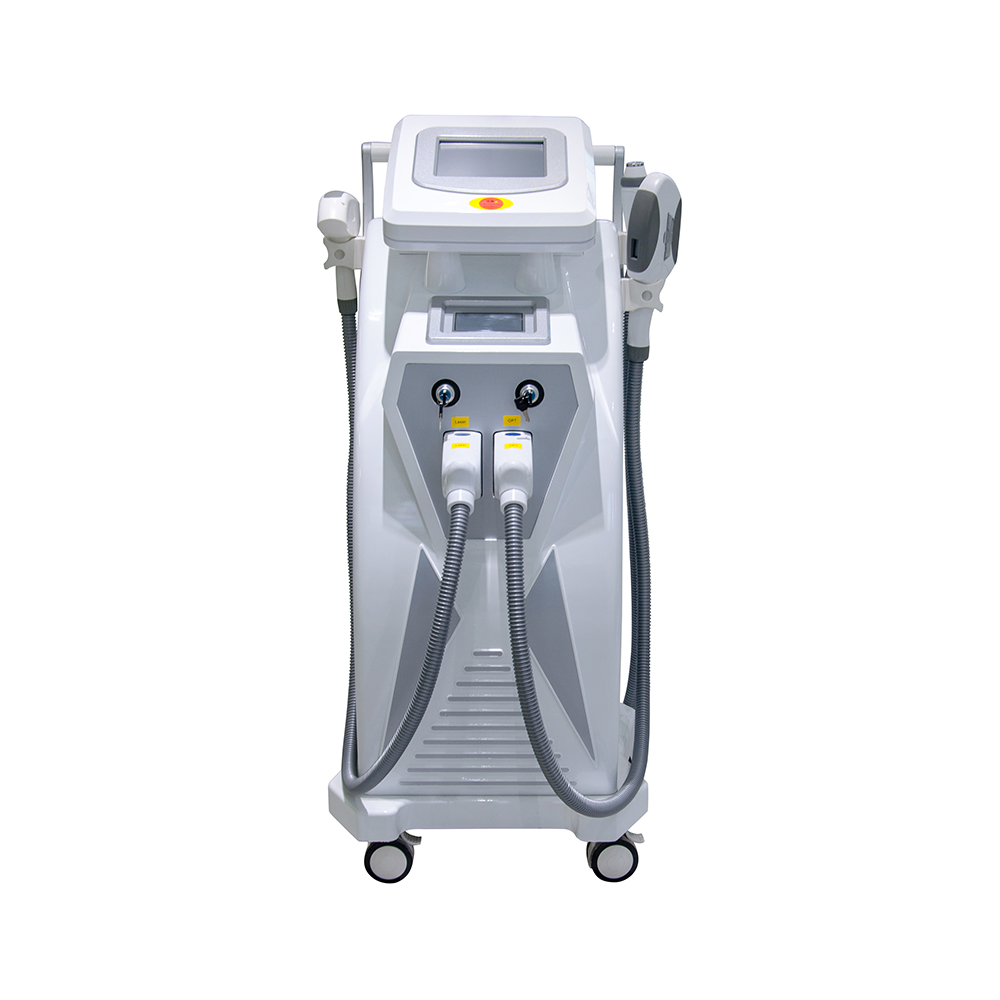 Multifunction opt Q-switched ND YAG LASER+IPL+RF+E Light 4 In 1 Beauty Equipment with Good result