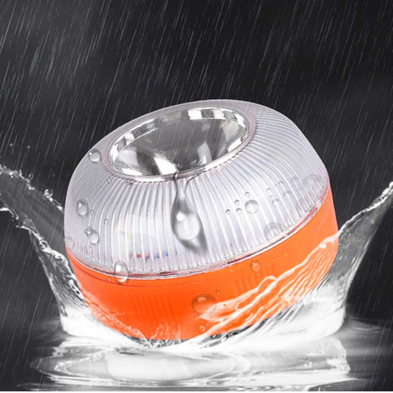 Emergencys LED Light V16 Car Emergency Beacon Lights Rechargeable Magnetic Induction Strobe Lamp Safety Alert Bulb