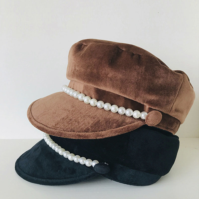 2021 New Warm Veet Flat Top Winter Women Pearl Band Visor Girls Beret Newsboy Hat Cap for Ladies Ecbt, Coffee
2021 New Warm Veet Flat Top Winter Women Pearl Band Visor Girls Beret Newsboy Hat Cap for Ladies Ecbt, Coffee