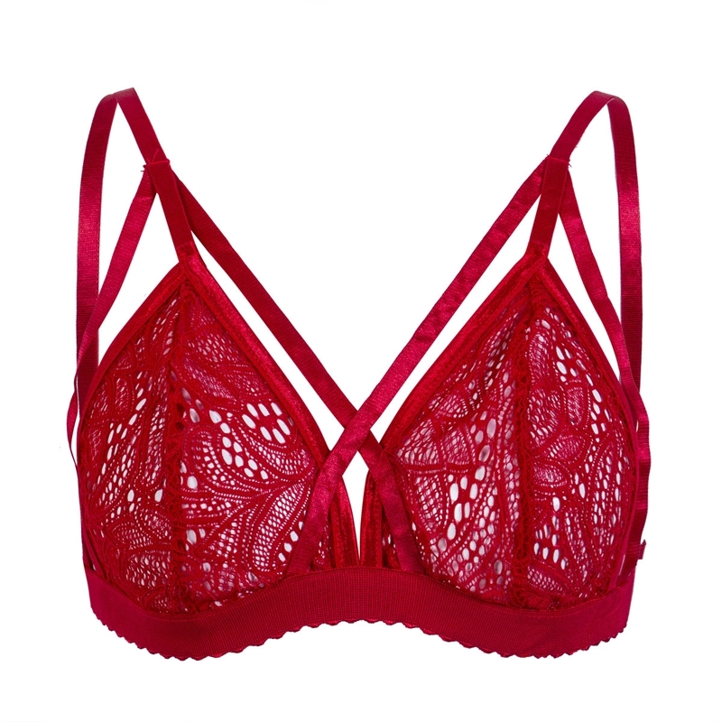 Hot Womens Lace Bras Push Up Sexy Bra Brassiere Underwire Padded Lingerie Underwear Tops Black Green Red Bra 3 Colors T200609