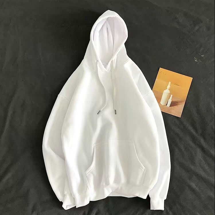 Trend Fashion Men Solid Hooded Sweatshirts Casual Women/men Hip Hop Korean Style Hoodies Couple Streetwear Hoodie Plus Size 201126