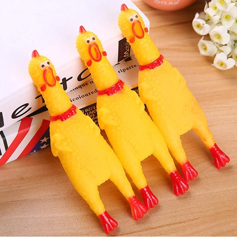 Party Favor Chewing Toy Screaming Chicken Favour Pet Dog Squeeze Squeaking Funny Dog's Safe Rubber Molar
Party Favor Chewing Toy Screaming Chicken Favour Pet Dog Squeeze Squeaking Funny Dog's Safe Rubber Molar