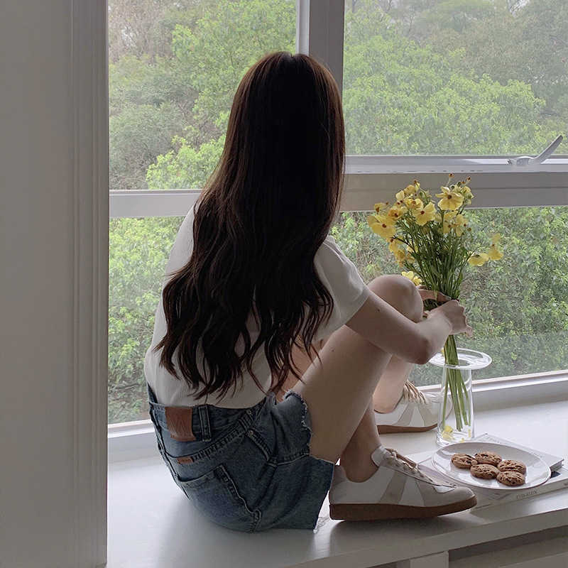 High Waist Silm Denim Short Jeans for Women Fashion All-match Shorts Elegant Casual Loose Wide Leg Pants Female Summer 210525