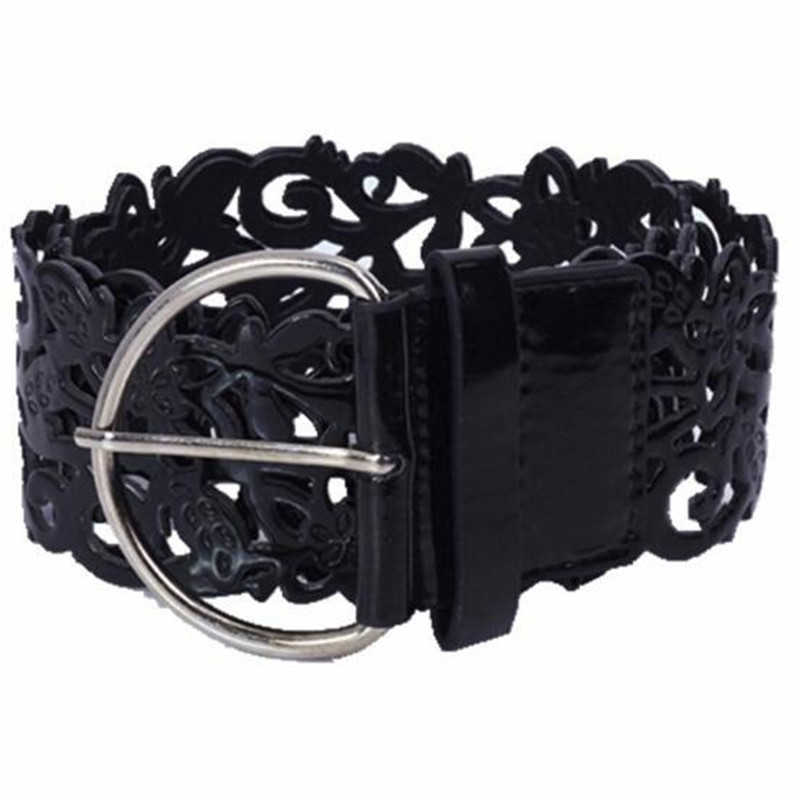Hollow Retro Ladies Belt Fashion Lady Dress All-match Decorative Belt Women Fashion Accessory Gifts High Quality Female Belts P0830, Black
Hollow Retro Ladies Belt Fashion Lady Dress All-match Decorative Belt Women Fashion Accessory Gifts High Quality Female Belts P0830, Black