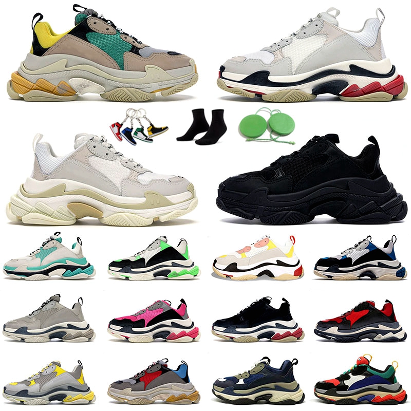 Top Quality Triple S Fashion Platform Sneakers Men's Women's Shoes Luxurys Designers Sports Black White Grey Pink Blue Red Trainers Running Casual Outdoor
Top Quality Triple S Fashion Platform Sneakers Men's Women's Shoes Luxurys Designers Sports Black White Grey Pink Blue Red Trainers Running Casual Outdoor