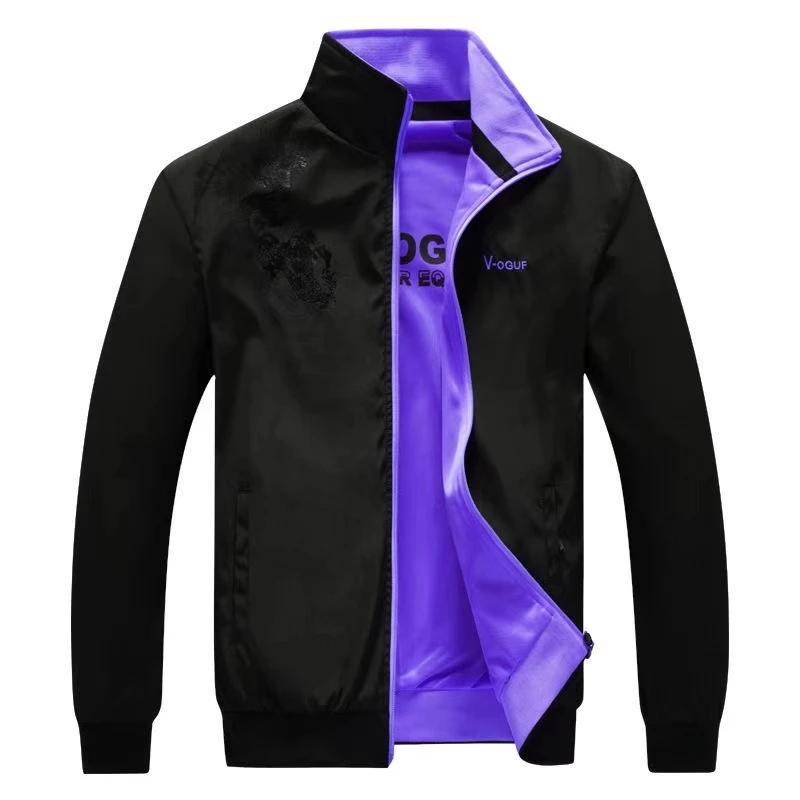 Men's Tracksuits Double Faced Coat Spring Autumn Sports Jacket Thin Section Windproof And Breathable Baseball Jackets L-5XL
Men's Tracksuits Double Faced Coat Spring Autumn Sports Jacket Thin Section Windproof And Breathable Baseball Jackets L-5XL